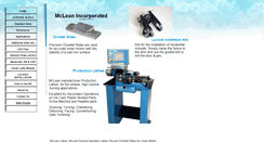 Desktop Screenshot of mcleaninc.com